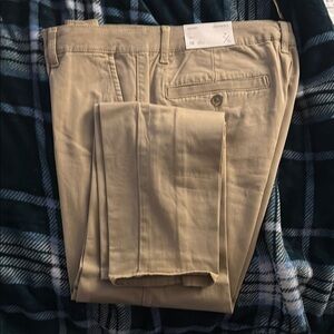 American Eagle Outfitters Tan Skinny Pants Cotton Blend
